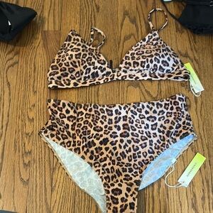 Summersalt Leopard Print Bikini